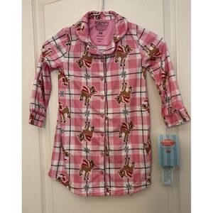 New Rudolph the Red Nose Reindeer Nightshirt Girls XS